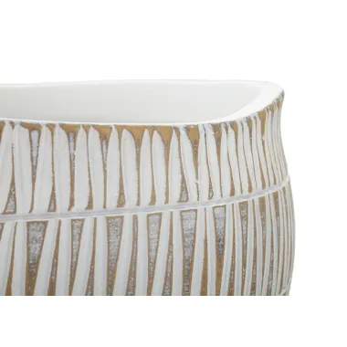 Cachepot StikY z żywicy 26X20,5 cm